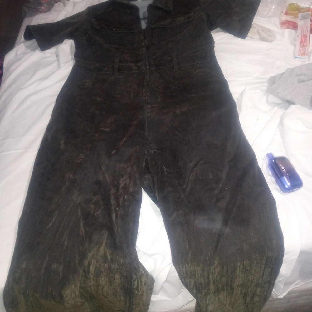 Universal Thread Dark Brown Jumpsuit - image 1